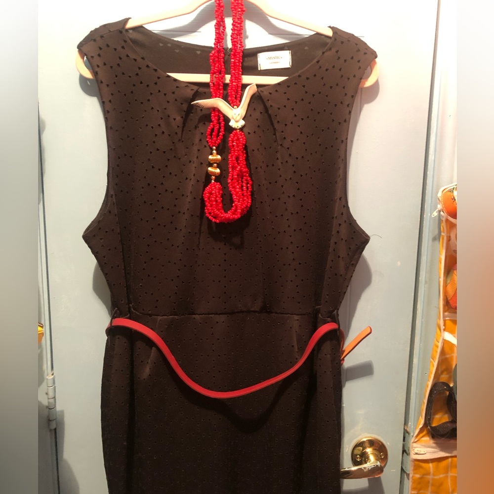 Modcloth Black Sheath Dress